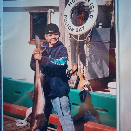 Max Theiriot is fond of fishing since his childhood.